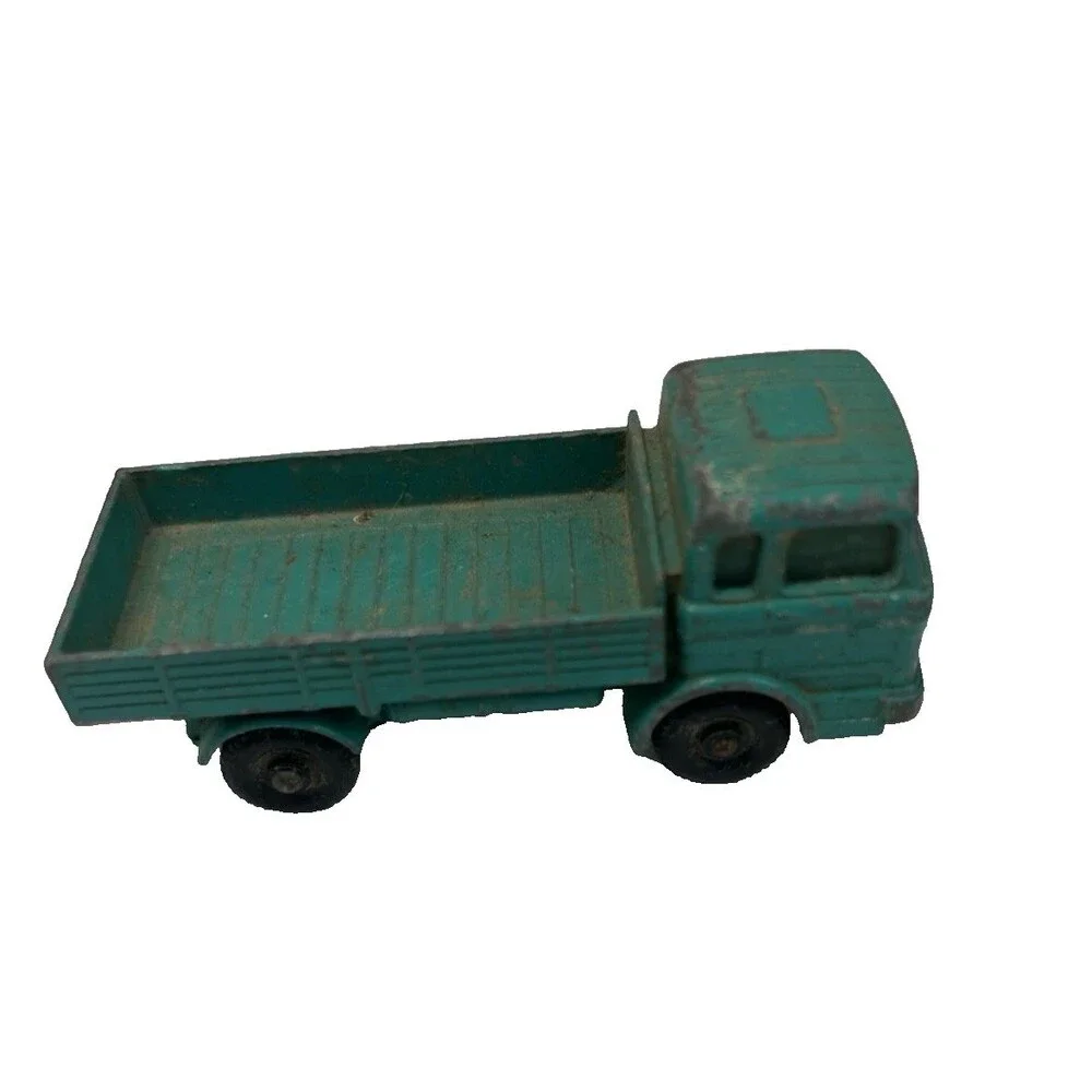 Vintage Matchbox Lesney No. 1 Mercedes Truck Made in England Green Diecast